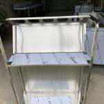 XE ĐẨY ĐŨA MUỖNG KHAY INOX 304