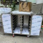 TỦ INOX ĐỂ KHAY DI ĐỘNG