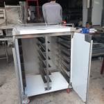 TỦ INOX CỬA MỞ ĐỂ KHAY DI ĐỘNG 800MM