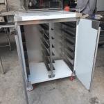 TỦ INOX CỬA MỞ ĐỂ KHAY DI ĐỘNG 800MM
