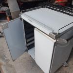 TỦ INOX CỬA MỞ ĐỂ KHAY DI ĐỘNG 800MM
