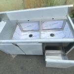 QUẦY CỬA MỞ 2 CHẬU