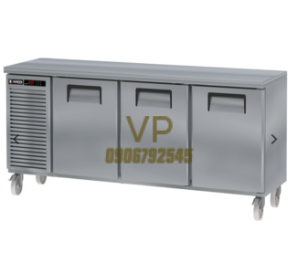 BÀN MÁT INOX 3 CÁNH INVERTER SANDEN INTERCOOL 467 LÍT SCR3-1800I