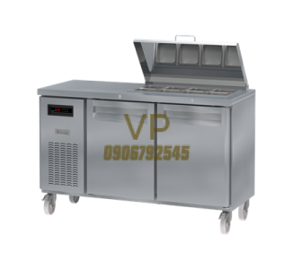 Bàn mát trưng bày salad Sanden SSC3-1507-AR