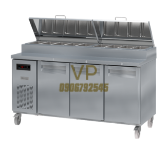  Bàn mát trưng bày salad Sanden SPC3-1807-AS