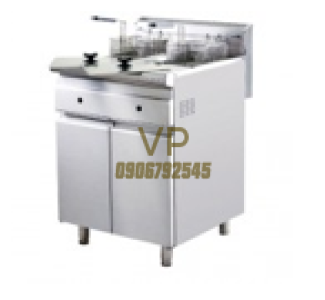 Bếp chiên nhúng đôi dùng gas Berjaya FSGDF11D