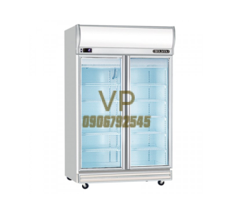 Tủ mát 2 cánh kính Berjaya 2D/DC-SM