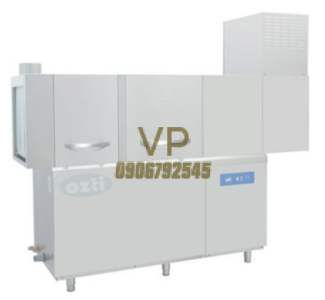 Máy rửa bát công nghiệp băng chuyền sấy khô Ozti OBK 2000