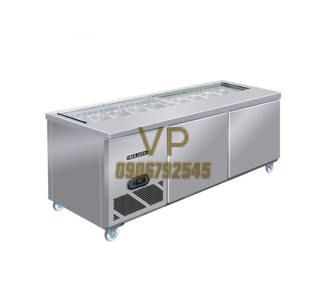 Bàn mát salad sandwich Berjaya BS2D/SSCF6/Z