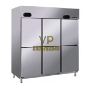 Tủ 4 đ&ocirc;ng 2 m&aacute;t 6 c&aacute;nh inox Berjaya BSDU4F2C/Z