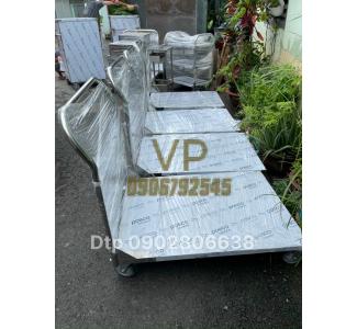 XE ĐẨY HÀNG INOX 304