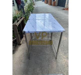 BÀN INOX 1 TẦNG 