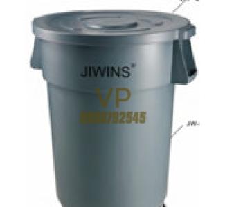 THÙNG RÁC CÓ NẮP JIWINS JW-CR76E + JW-CRC2P