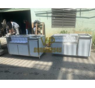 QUẦY PHA CHẾ 1500 CÓ THÙNG ĐÁ VÀ CHẬU RỬA