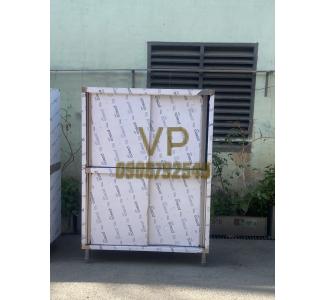 TỦ INOX 4 CÁNH CỬA TRƯỢT