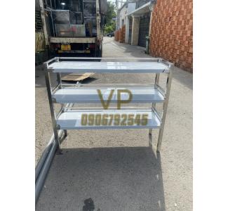 KỆ TRÊN BÀN 3 TẦNG PHẲNG VƯƠNG PHÁT