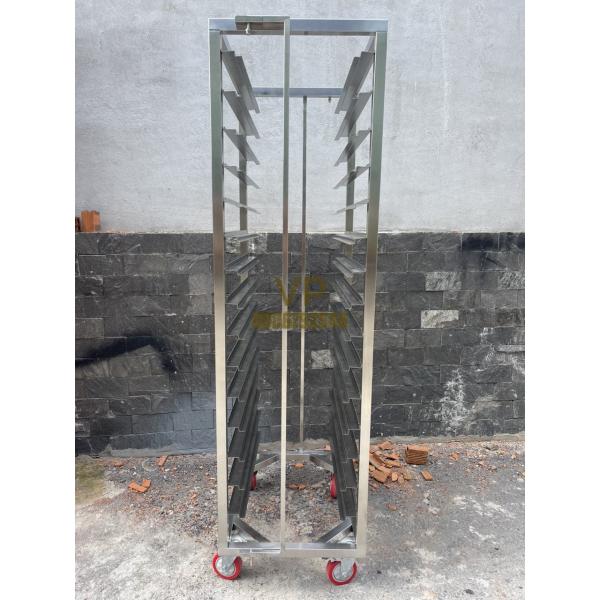 XE ĐẨY KHAY BÁNH THÁO LẮP 