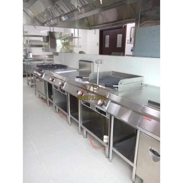 Bếp inox công nghiệp 01