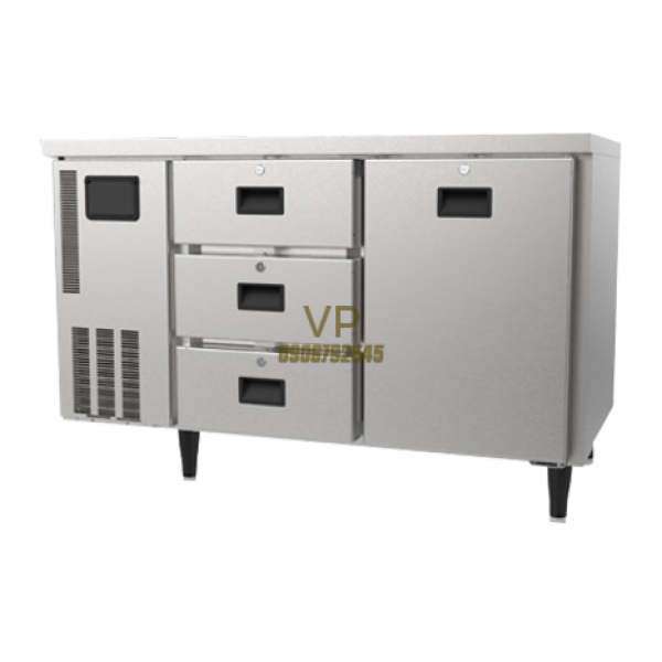 BÀN MÁT 3 HỘC 1 CỬA HOSHIZAKI RTDW-137MS4-3D