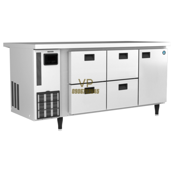BÀN MÁT INOX 4 NGĂN KÉO HOSHIZAKI 461 LÍT RTDW-187MS4-22D (R134A) (2023)