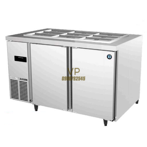Bàn salad 2 cánh Hoshizaki RT-128MA-S-PR