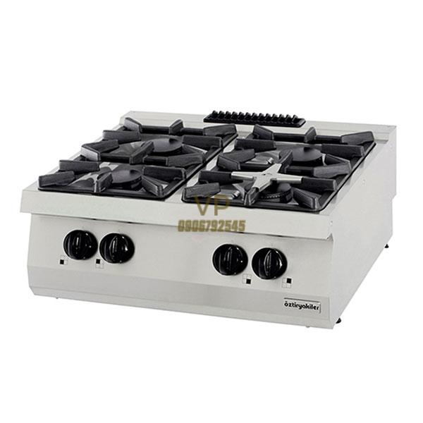 Bếp âu 4 họng dùng ga Ozti OSOG 8070 L