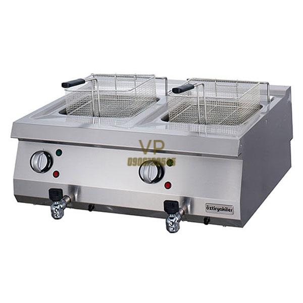 Bếp chiên nhúng đôi dùng điện Ozti OFEI 8070