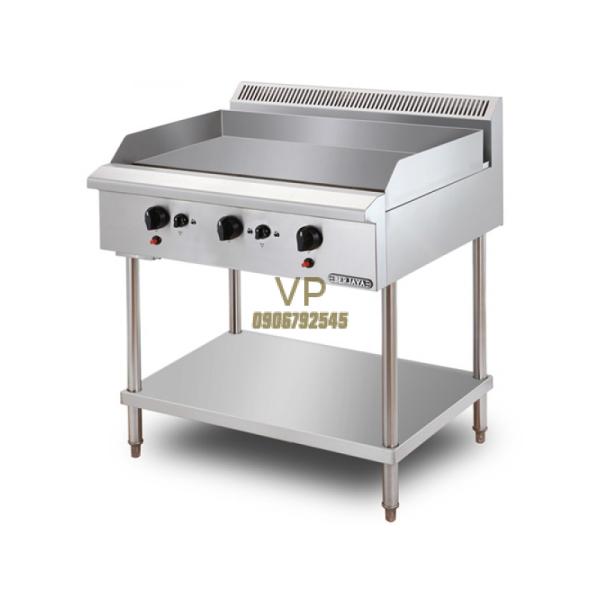 Bếp chiên phẳng gas chân đứng Berjaya GG3BFS-17