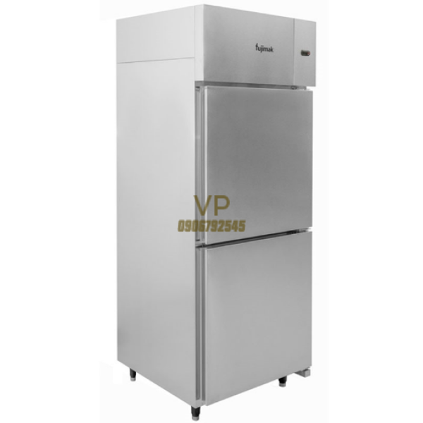TỦ MÁT INOX 2 CÁNH FUJIMAK 639 FVR7680 (QUẠT GIÓ)