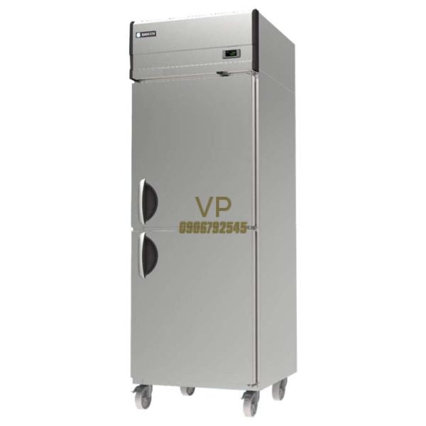 Tủ đông Inox inverter Sanden SRF3-0610i 514L 2 cánh không đóng tuyết