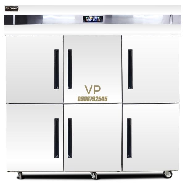 Tủ đông 6 cánh 1 chế độ Fushima FSMDL-TD1600 (1600 lít) 