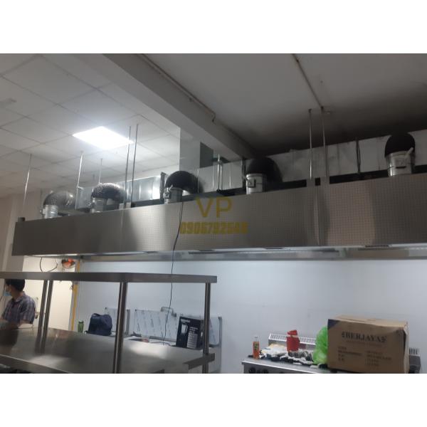 CHỤP HÚT KHÓI VUÔNG CẤP KHÍ TƯƠI