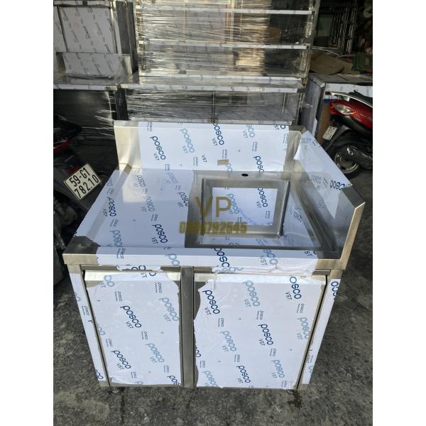 BÀN CHẬU RỬA ĐƠN CÓ CỬA MỞ DƯỚI