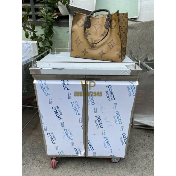 TỦ INOX ĐỂ KHAY DI ĐỘNG