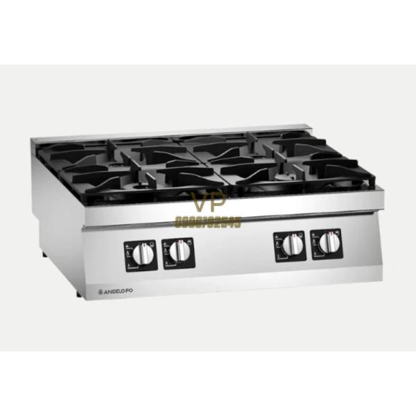 BẾP ÂU 4 HỌNG DÙNG GAS ANGELO PO 4 Burner Gas Range 1S0FA0