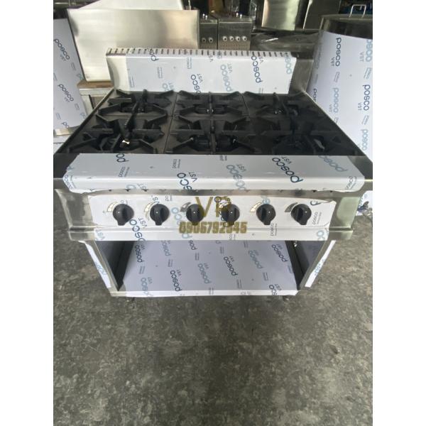 BẾP ÂU 6 HỌNG CÓ CHÂN 