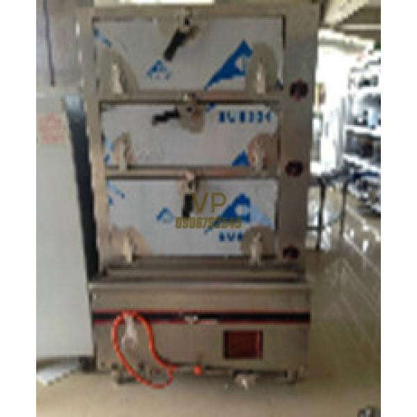 TỦ HẤP 3 TẦNG DÙNG GAS